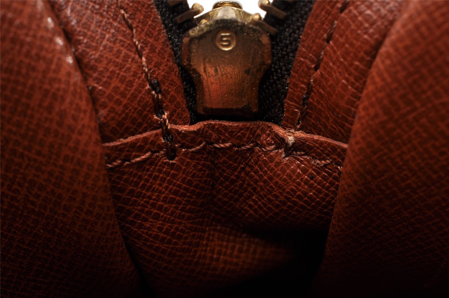 Auth Louis Vuitton Monogram Mini Poche Danube Shoulder Bag M45268 Junk 9171I