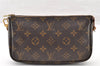 Authentic Louis Vuitton Monogram Pochette Accessoires Pouch M51980 LV 9172I