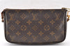 Authentic Louis Vuitton Monogram Pochette Accessoires Pouch M51980 LV 9172I