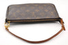 Authentic Louis Vuitton Monogram Pochette Accessoires Pouch M51980 LV 9172I