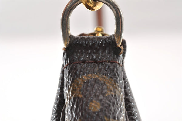 Authentic Louis Vuitton Monogram Pochette Accessoires Pouch M51980 LV 9172I