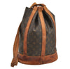 Authentic Louis Vuitton Monogram Randonnee PM Shoulder Bag M42243 LV Junk 9172J