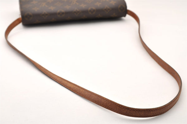 Authentic Louis Vuitton Monogram Bordeaux M51797 2Way Shoulder Clutch Bag 9173I