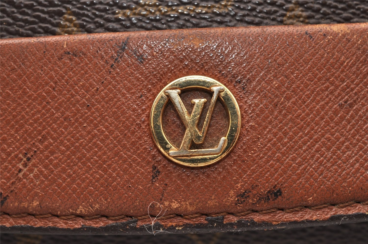 Authentic Louis Vuitton Monogram Bordeaux M51797 2Way Shoulder Clutch Bag 9173I