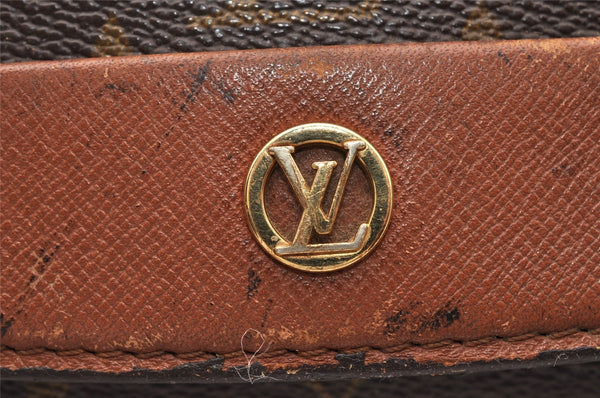 Authentic Louis Vuitton Monogram Bordeaux M51797 2Way Shoulder Clutch Bag 9173I