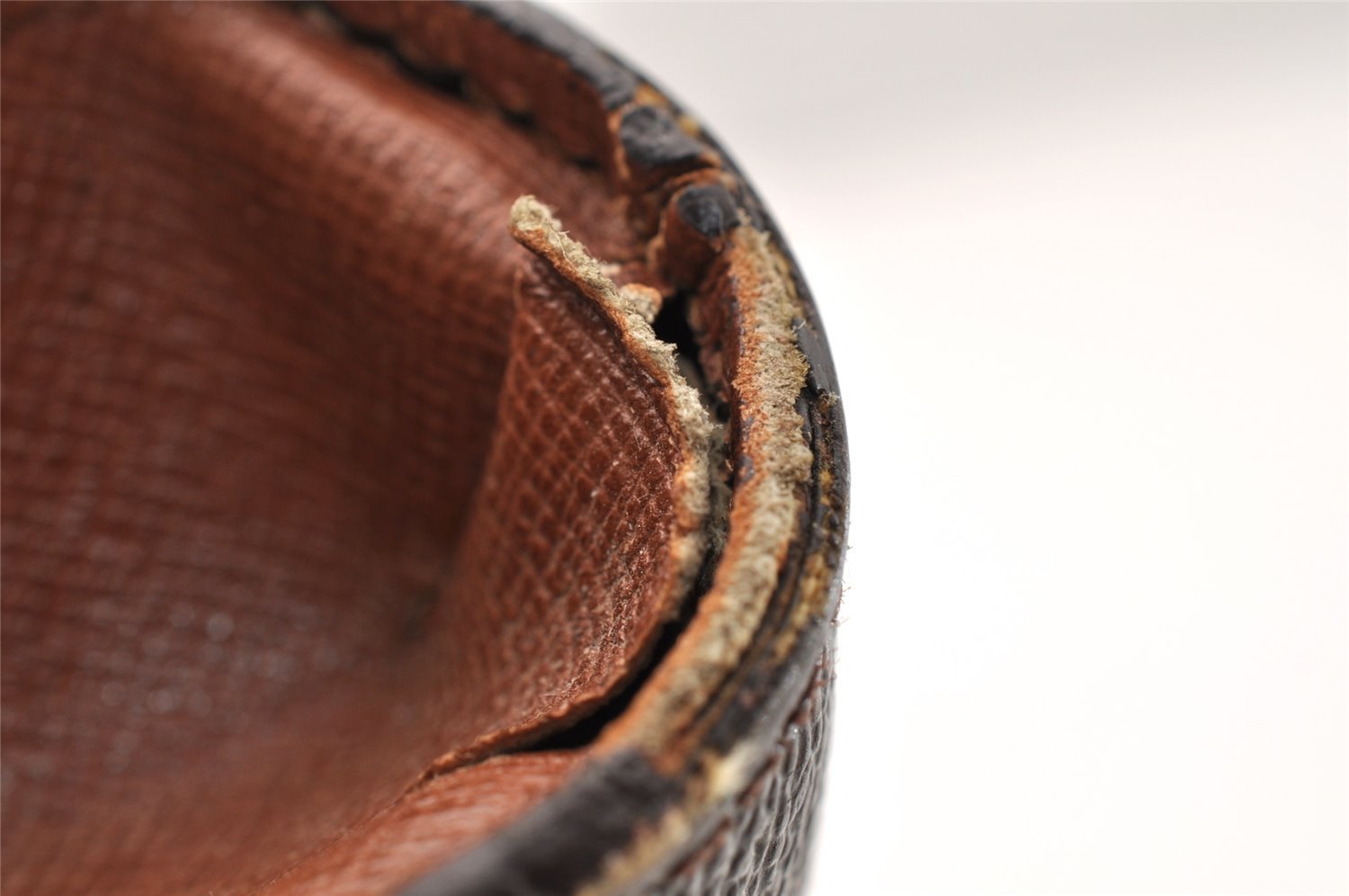 Authentic Louis Vuitton Monogram Bordeaux M51797 2Way Shoulder Clutch Bag 9173I