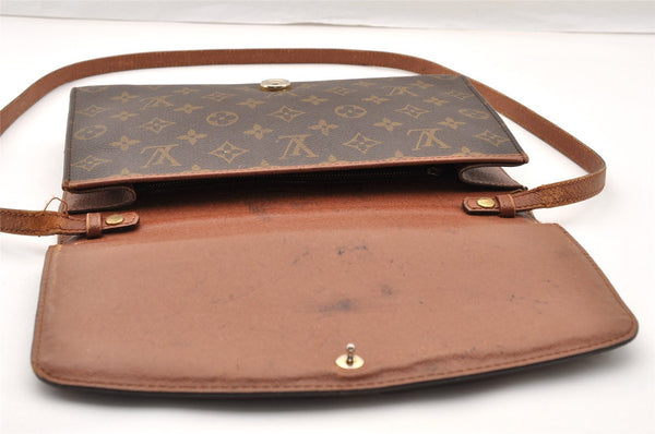 Authentic Louis Vuitton Monogram Bordeaux M51797 2Way Shoulder Clutch Bag 9173I