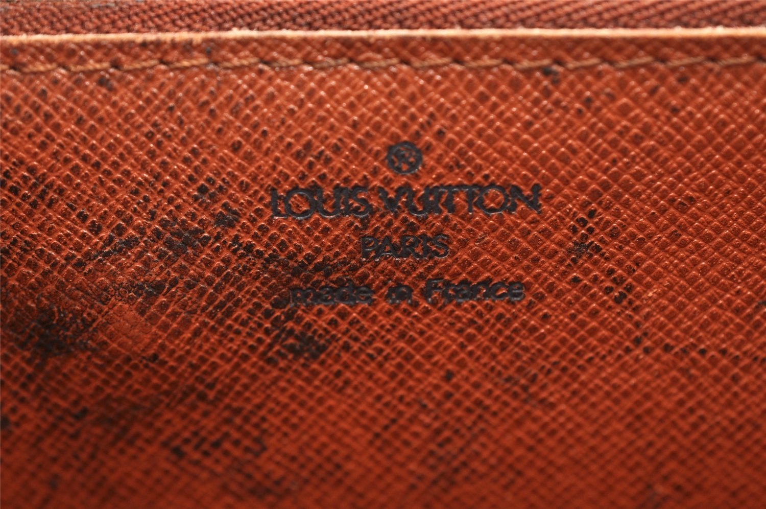 Authentic Louis Vuitton Monogram Bordeaux M51797 2Way Shoulder Clutch Bag 9173I