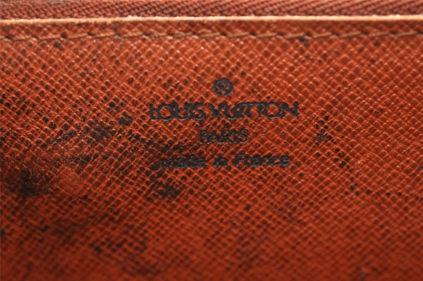 Authentic Louis Vuitton Monogram Bordeaux M51797 2Way Shoulder Clutch Bag 9173I