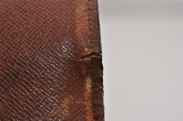 Authentic Louis Vuitton Monogram Bordeaux M51797 2Way Shoulder Clutch Bag 9173I