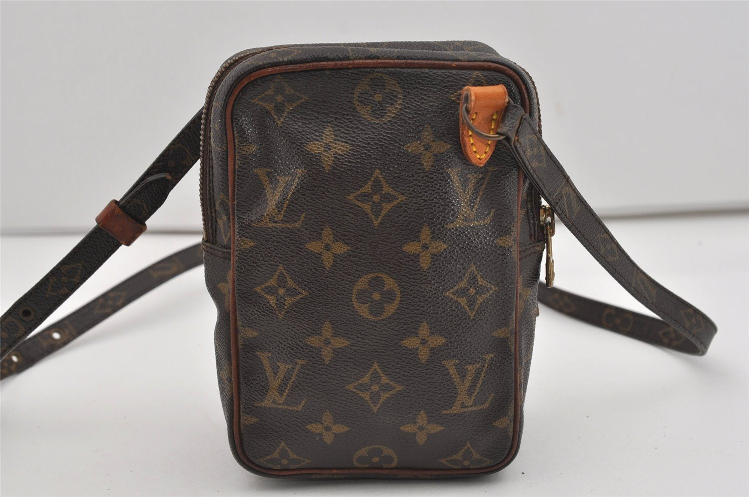 Authentic Louis Vuitton Monogram Mini Amazone Shoulder Cross Bag M45238 LV 9174I