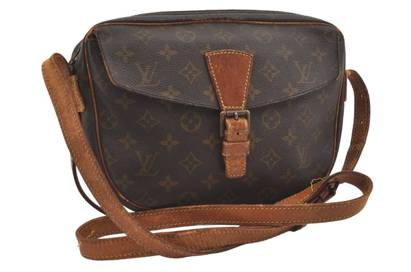 Auth Louis Vuitton Monogram Jeune Fille GM Shoulder Cross Bag Old Model LV 9175I