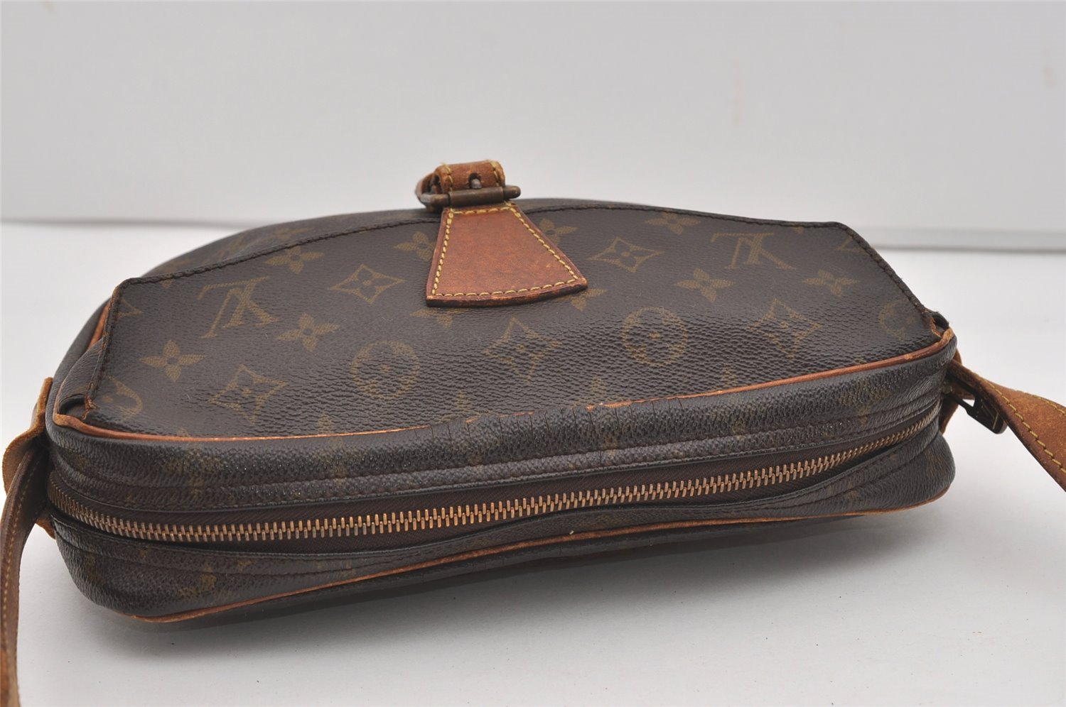 Auth Louis Vuitton Monogram Jeune Fille GM Shoulder Cross Bag Old Model LV 9175I