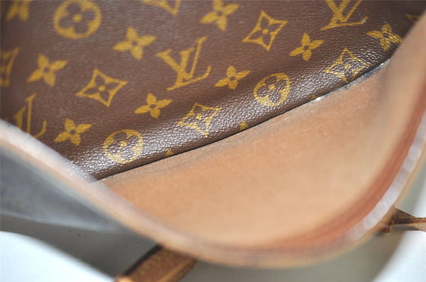 Auth Louis Vuitton Monogram Jeune Fille GM Shoulder Cross Bag Old Model LV 9175I