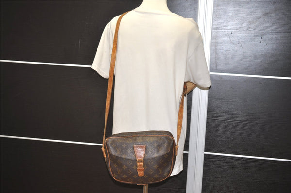 Auth Louis Vuitton Monogram Jeune Fille GM Shoulder Cross Bag Old Model LV 9175I