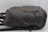 Authentic Salvatore Ferragamo Vintage Backpack Leather Brown 9175J