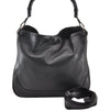Authentic GUCCI Bamboo 2Way Shoulder Hand Bag Leather 0014095 Black 9176I