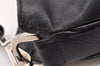 Authentic GUCCI Bamboo 2Way Shoulder Hand Bag Leather 0014095 Black 9176I