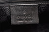 Authentic GUCCI Bamboo 2Way Shoulder Hand Bag Leather 0014095 Black 9176I