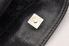 Authentic GUCCI Bamboo 2Way Shoulder Hand Bag Leather 0014095 Black 9176I