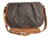 Authentic Louis Vuitton Monogram Menilmontant PM M40474 Shoulder Cross Bag 9178J