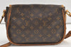 Authentic Louis Vuitton Monogram Menilmontant PM M40474 Shoulder Cross Bag 9178J