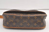 Authentic Louis Vuitton Monogram Menilmontant PM M40474 Shoulder Cross Bag 9178J