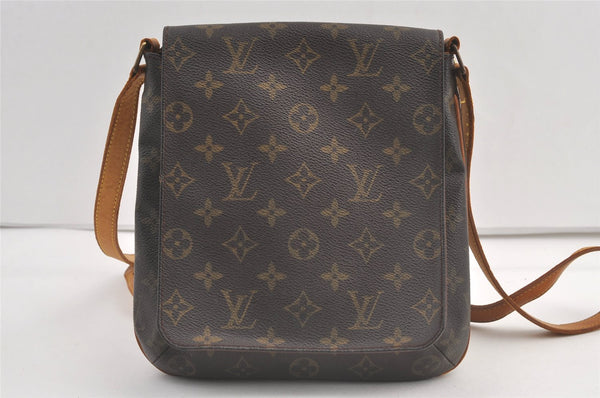 Auth Louis Vuitton Monogram Musette Salsa M51387 Long Shoulder Cross Bag 9179J