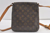 Auth Louis Vuitton Monogram Musette Salsa M51387 Long Shoulder Cross Bag 9179J