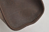 Authentic GUCCI Web Sherry Line Clutch Hand Bag Purse GG PVC Leather Brown 9182I