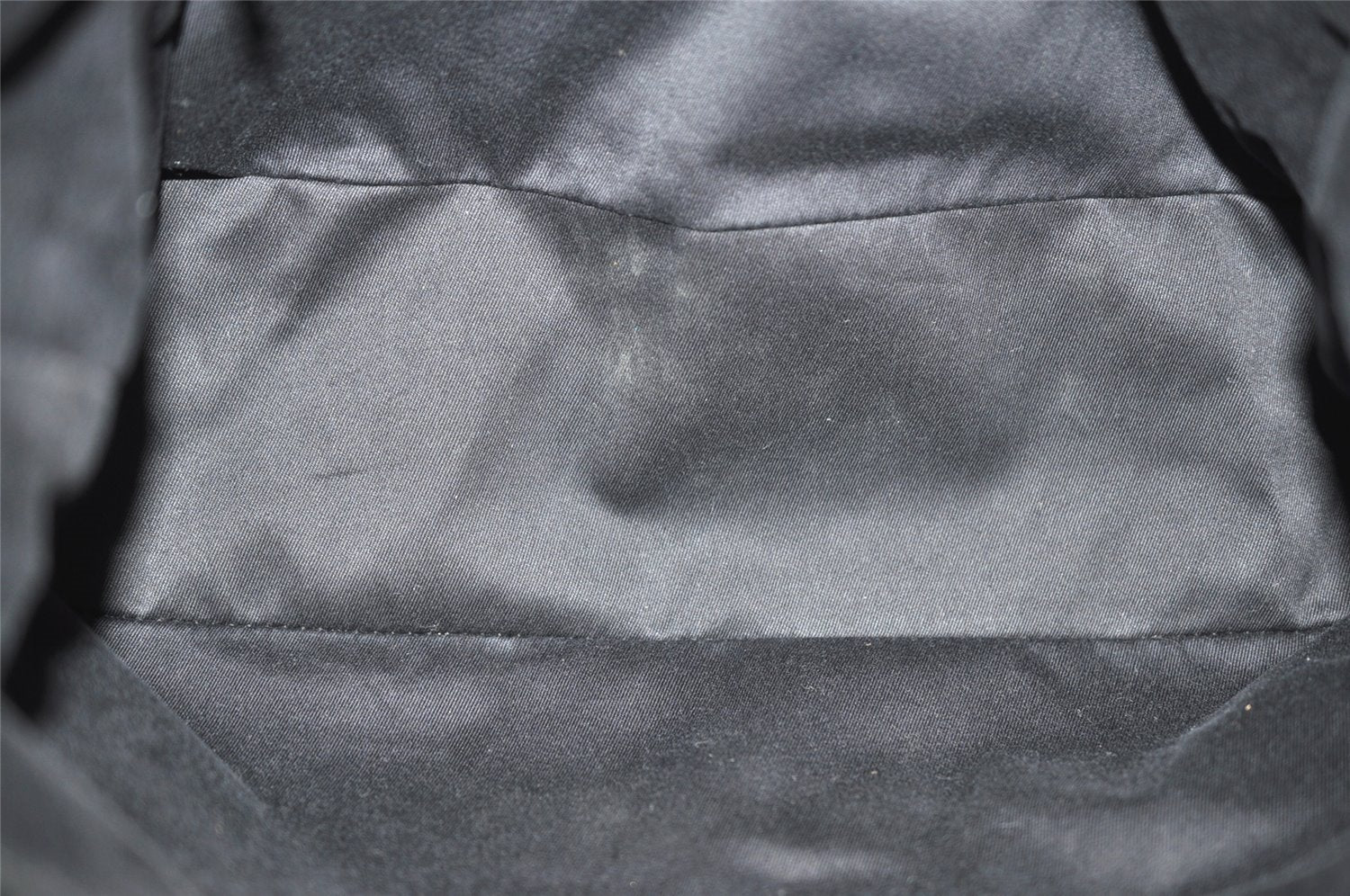 Authentic GUCCI Vintage Shoulder Tote Bag GG Canvas Leather 106242 Black 9186I