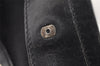 Authentic GUCCI Vintage Shoulder Tote Bag GG Canvas Leather 106242 Black 9186I