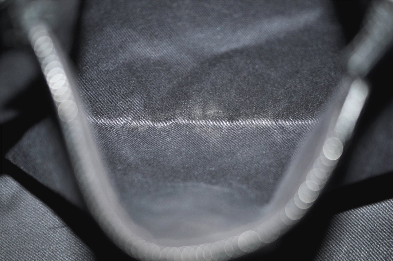 Authentic GUCCI Vintage Shoulder Tote Bag GG Canvas Leather 106242 Black 9186I