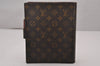 Authentic Louis Vuitton Monogram Agenda GM Notebook Cover R20106 LV 9188I