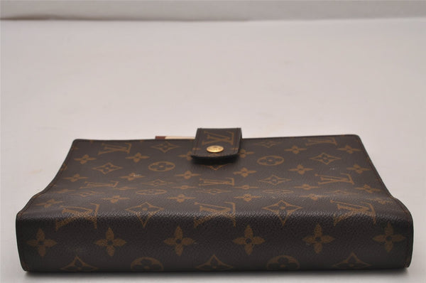 Authentic Louis Vuitton Monogram Agenda GM Notebook Cover R20106 LV 9188I