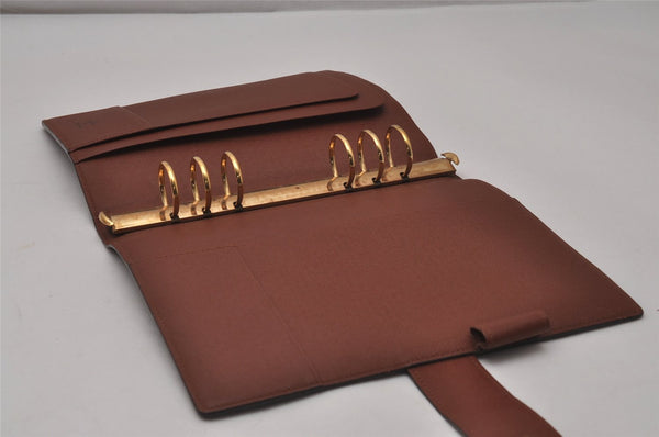 Authentic Louis Vuitton Monogram Agenda GM Notebook Cover R20106 LV 9188I