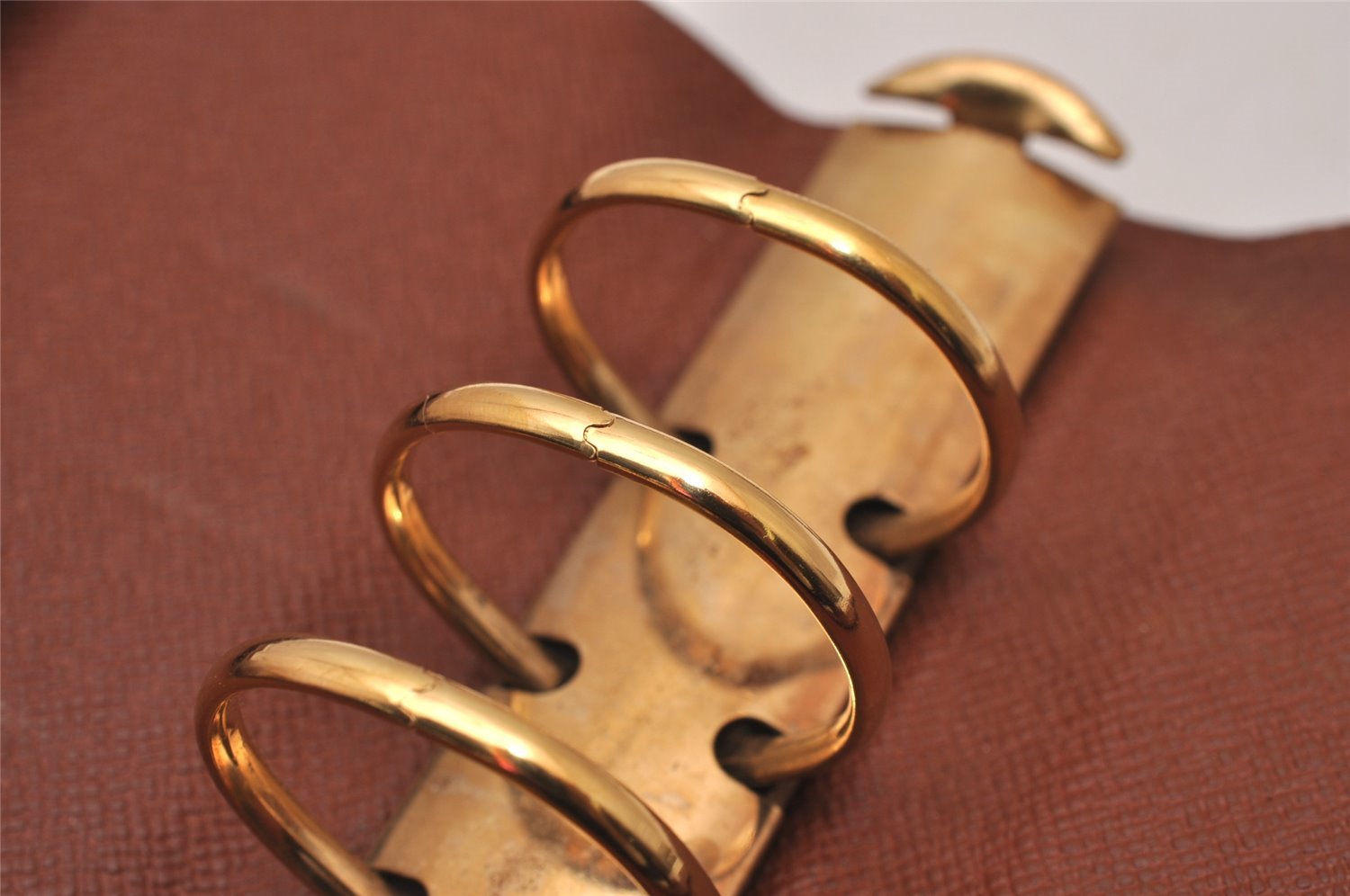 Authentic Louis Vuitton Monogram Agenda GM Notebook Cover R20106 LV 9188I