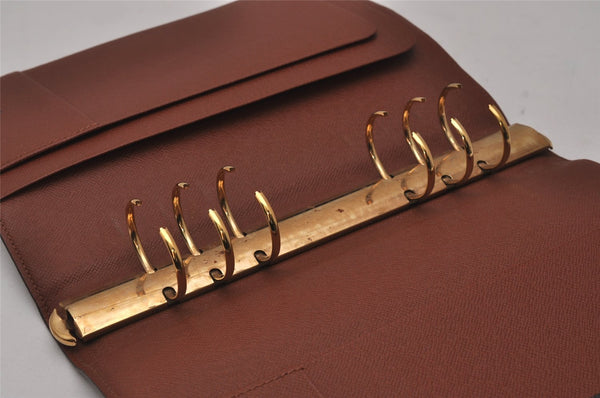 Authentic Louis Vuitton Monogram Agenda GM Notebook Cover R20106 LV 9188I