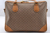 Authentic GUCCI Micro GG PVC Leather 2Way Shoulder Hand Bag Brown Junk 9190I
