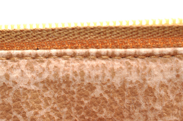 Authentic GUCCI Micro GG PVC Leather 2Way Shoulder Hand Bag Brown Junk 9190I