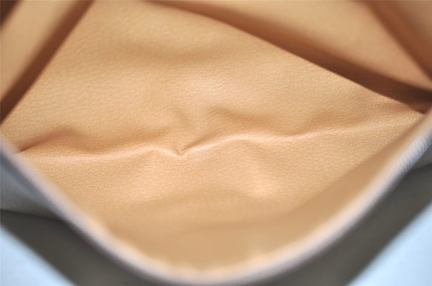 Authentic GUCCI Vintage Web Sherry Line Document Case Leather Brown 9192I