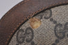 Authentic GUCCI 2Way Shoulder Cross Body Purse GG PVC Leather Brown 9193I