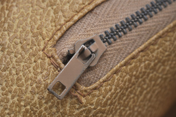 Authentic GUCCI 2Way Shoulder Cross Body Purse GG PVC Leather Brown 9193I