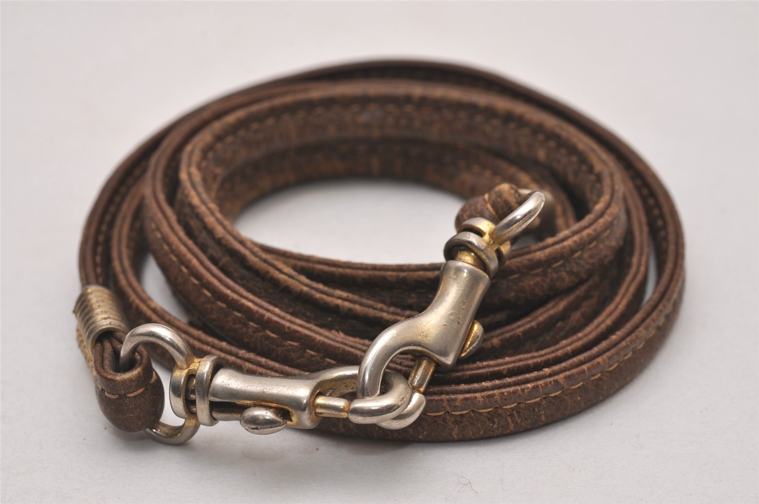 Authentic GUCCI 2Way Shoulder Cross Body Purse GG PVC Leather Brown 9193I