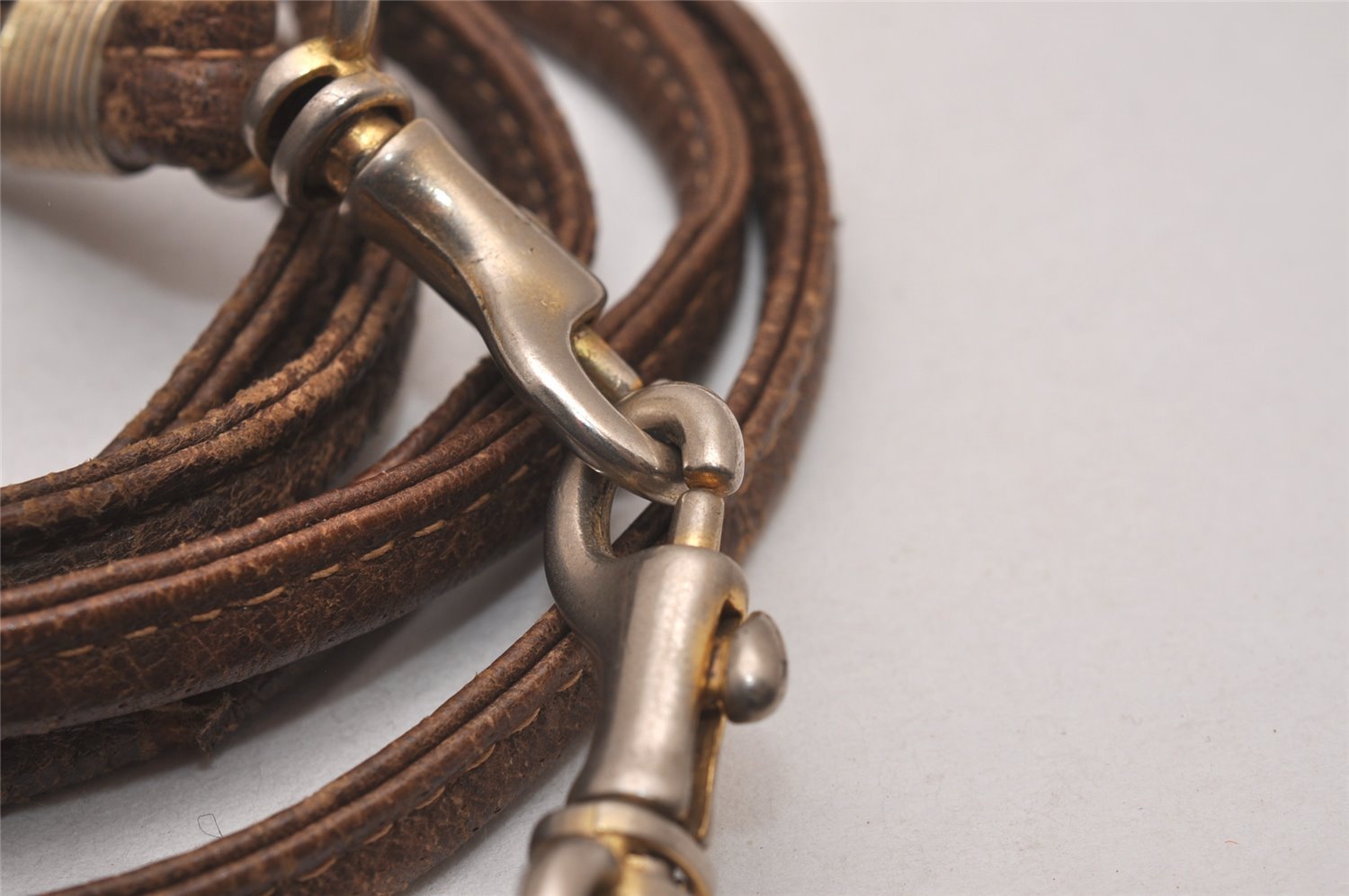 Authentic GUCCI 2Way Shoulder Cross Body Purse GG PVC Leather Brown 9193I