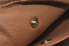 Authentic CELINE Macadam Blason Pattern Clutch Hand Bag PVC Leather Brown 9194I