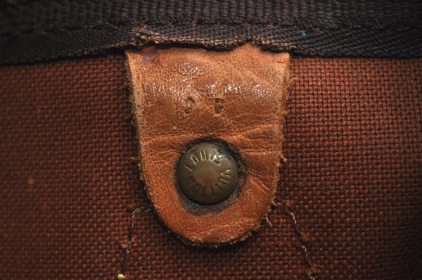 Auth Louis Vuitton Monogram Speedy 35 Hand Boston Bag Old Model LV Junk 9195H