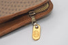 Authentic GUCCI Micro GG PVC Leather Clutch Documents Case Purse Brown 9195I