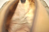 Authentic GUCCI Shoulder Cross Body Bag Purse GG PVC Leather Brown 9196I