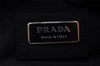 Authentic PRADA Vintage Nylon Tessuto Waist Body Bag Purse Black 9198I